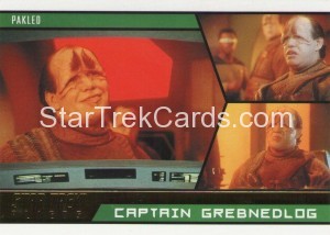 Star Trek Aliens Trading Card Gold Parallel Base 19