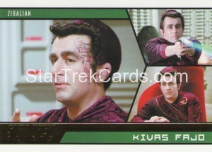 Star Trek Aliens Trading Card Gold Parallel Base 29
