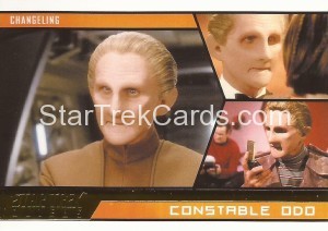Star Trek Aliens Trading Card Gold Parallel Base 32