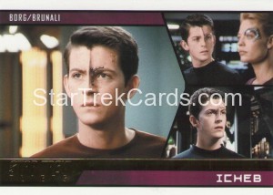 Star Trek Aliens Trading Card Gold Parallel Base 53