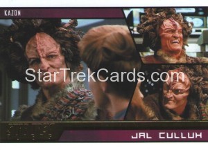 Star Trek Aliens Trading Card Gold Parallel Base 54