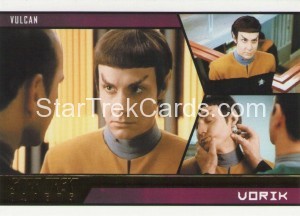 Star Trek Aliens Trading Card Gold Parallel Base 55
