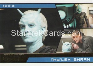 Star Trek Aliens Trading Card Gold Parallel Base 63