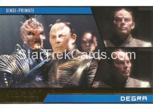 Star Trek Aliens Trading Card Gold Parallel Base 66