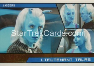 Star Trek Aliens Trading Card Gold Parallel Base 68