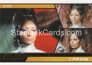 Star Trek Aliens Trading Card Gold Parallel Base 7