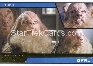Star Trek Aliens Trading Card Gold Parallel Base 70