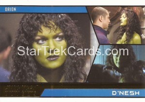 Star Trek Aliens Trading Card Gold Parallel Base 72