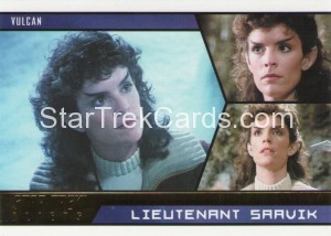 Star Trek Aliens Trading Card Gold Parallel Base 77