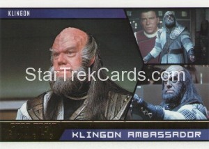 Star Trek Aliens Trading Card Gold Parallel Base 79