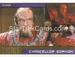 Star Trek Aliens Trading Card Gold Parallel Base 81