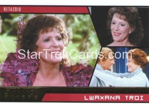 Star Trek Aliens Trading Card Gold Parallel Base 97