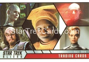 Star Trek Aliens Trading Card P1