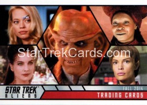 Star Trek Aliens Trading Card P4