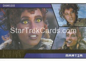 Star Trek Aliens Trading Card Parallel Gold 84