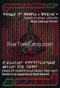 Star Trek Aliens Trading Card Q5