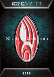 Star Trek Aliens Trading Cards B4 Red