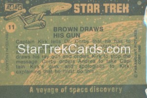 Star Trek ABC Trading Card 11 Back