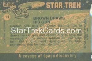 Star Trek ABC Trading Card 11 Back