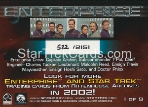 Enterprise Preview Set Back Card 1