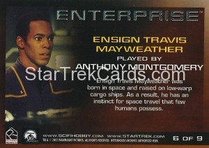 Enterprise Preview Set Back Card 6