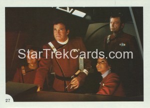 Star Trek II The Wrath of Khan FTCC Trading Card 27