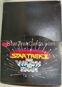 Star Trek II The Wrath of Khan FTCC Trading Card Box 1