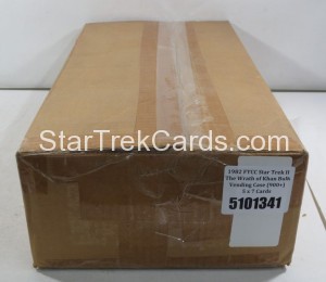 Star Trek II The Wrath of Khan FTCC Trading Card Bulk Vending Case Side