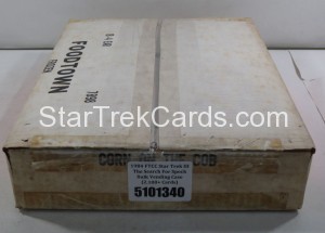 Star Trek III The Search for Spock Trading Card Vending Case Top