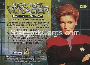 Blockbuster Captains Set Trading Card 4 of 4 Back