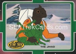 The Complete Star Trek Animated Adventures Trading Card 140