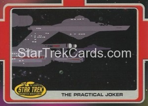 The Complete Star Trek Animated Adventures Trading Card 170