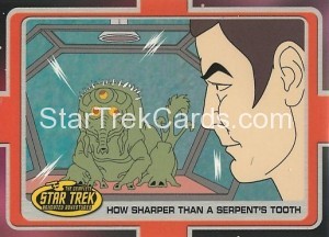 The Complete Star Trek Animated Adventures Trading Card 185