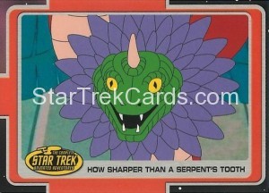 The Complete Star Trek Animated Adventures Trading Card 186