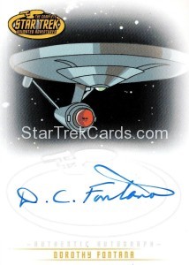 The Complete Star Trek Animated Adventures Trading Card A7