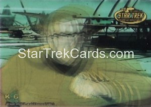 The Complete Star Trek Animated Adventures Trading Card K6