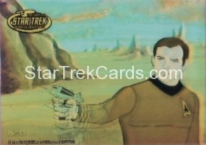 The Complete Star Trek Animated Adventures Trading Card K8