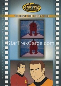 The Complete Star Trek Animated Adventures Trading Card MC21