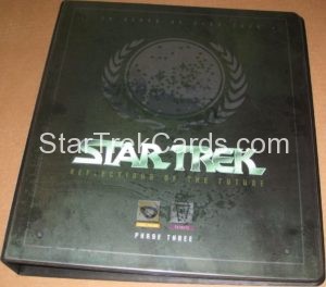 30 Years of Star Trek Phase Three Trading Card Binder