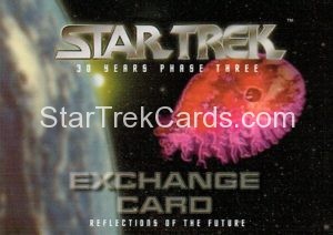 30 Years of Star Trek Phase Three Trading Card SkyMotion Exchange Card