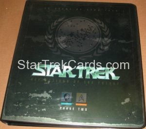 30 Years of Star Trek Phase Two Trading Card Binder