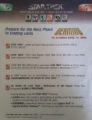 30 Years of Star Trek Reflections of the Future Phase Two Sell Sheet Front