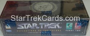 30 Years of Star Trek Reflections of the Future Phase Two Trading Card Box