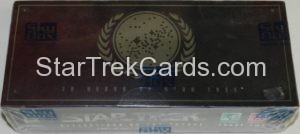 30 Years of Star Trek Reflections of the Future Phase Two Trading Card Box Back
