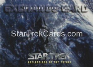 30 Years of Star Trek Reflections of the Future Phase Two Trading Card Exchange Card