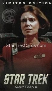 Dave Busters Star Trek Captains Arcade Trading Card Limited Edition Captain Garrett