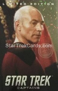 Dave Busters Star Trek Captains Arcade Trading Card Limited Edition Captain Picard