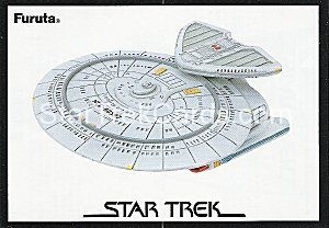 Federation Ships And Alien Ships Collection Volume 2 Trading Card USS Farragut NCC 60597