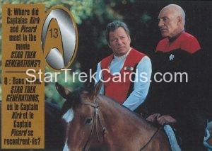Star Trek 30th Anniversary Kellogg’s Trading Card 13