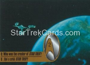 Star Trek 30th Anniversary Kellogg’s Trading Card 2